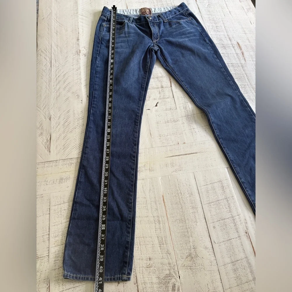 Rich & Skinny Women SZ 27 Jeans Blue Moon Straight Leg - Picture 2 of 7